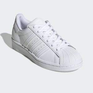 Adidas Superstar All White Shoes Women’s